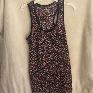 Cute floral tank top
